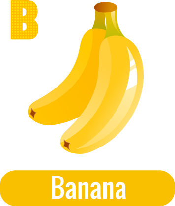 B for Banana