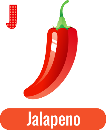 J for Jalapeno