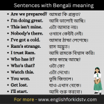 bengali meaning of english assignment