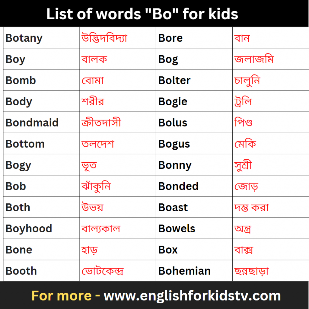 list-of-words-bo-for-kids-english-for-kids