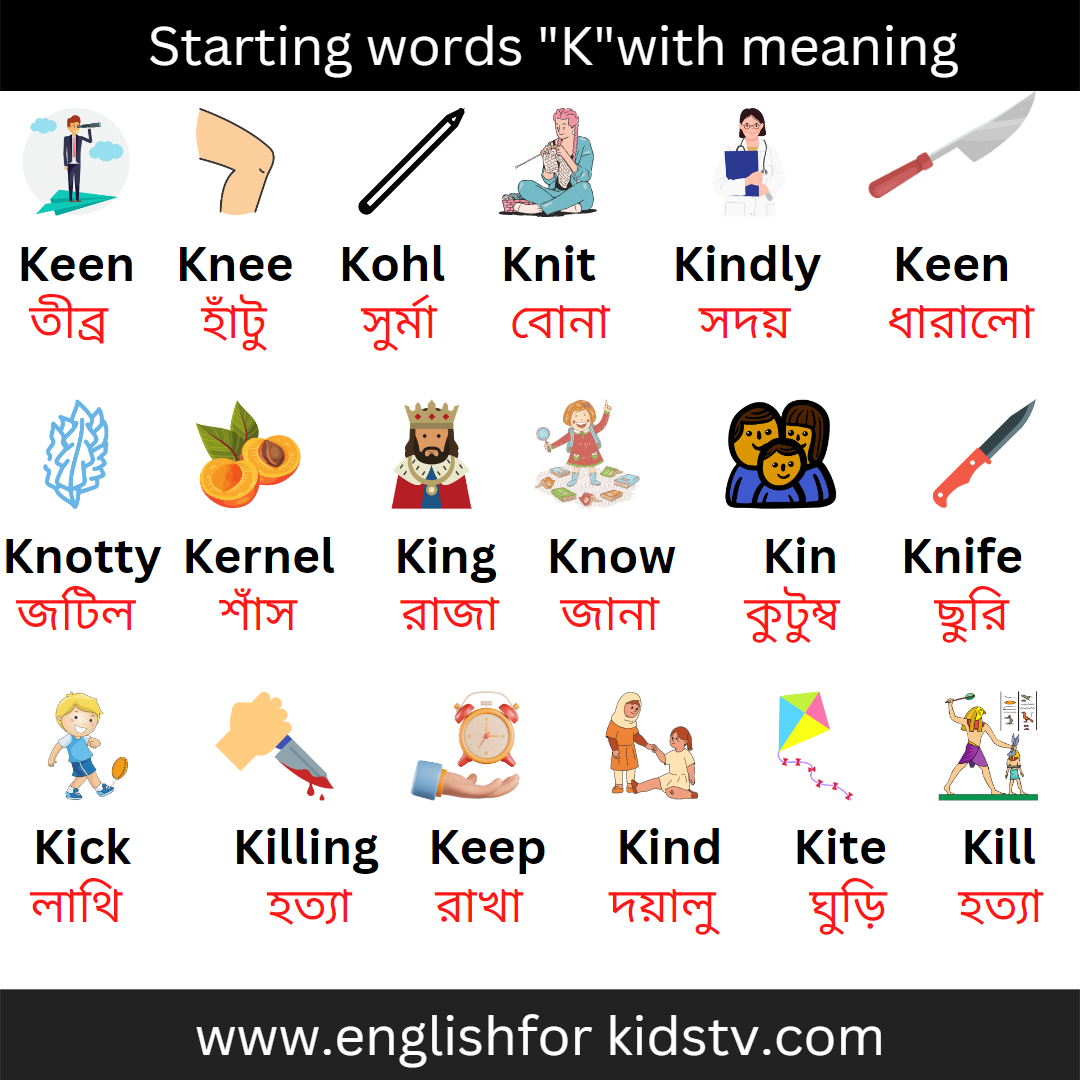 Starting words "K"with meaning